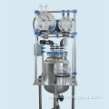 Glass Agitator Jacketed Reactor/ Laboratory Reaction Vessel